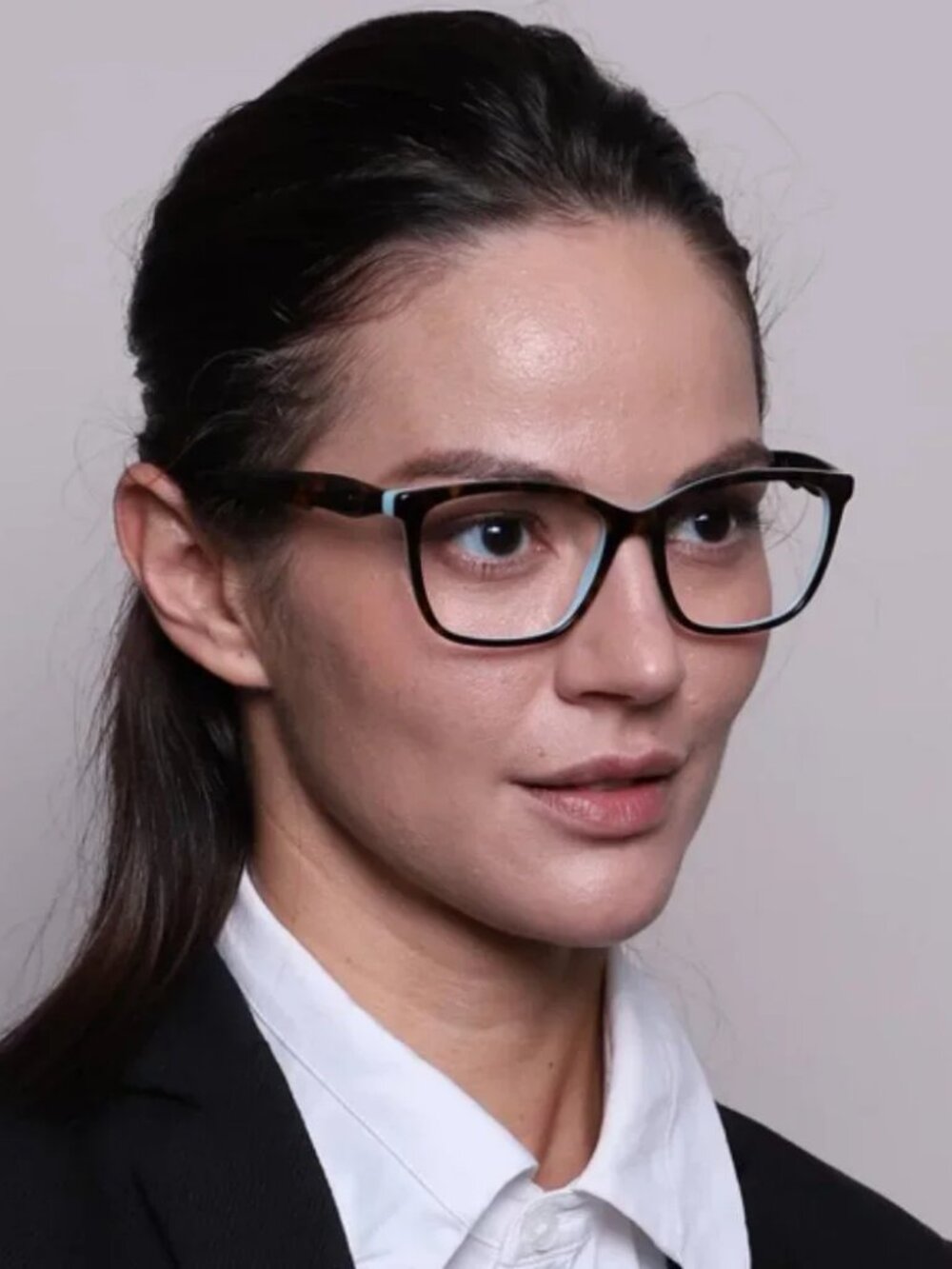 Tiffany & Co. TF2175 8134 Brown Blue FRAMES ONLY 54-16-140 Two Tone Designer
